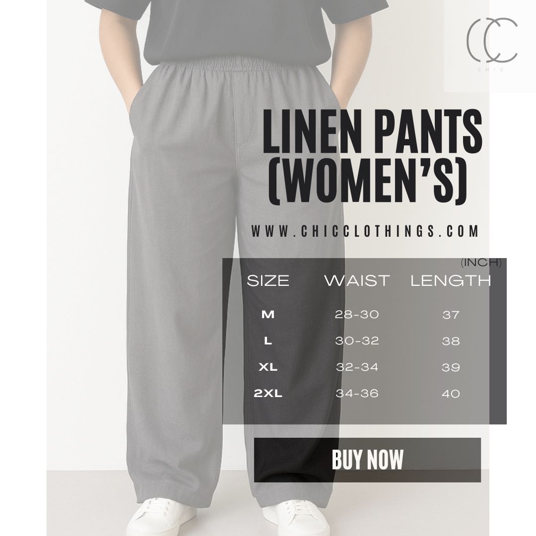 Linen Trouser - Grey [Women's]