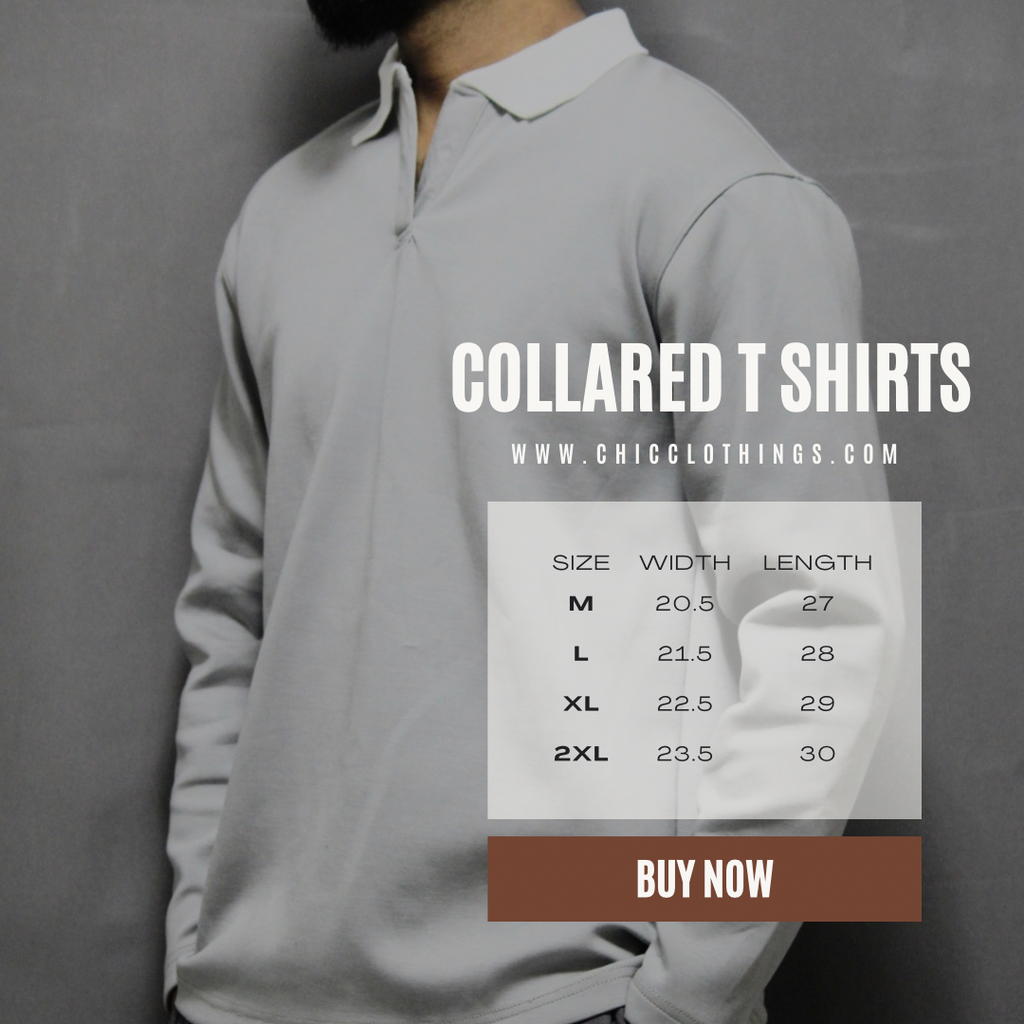Polo shirt-Grey [Long sleeve] [Men's]