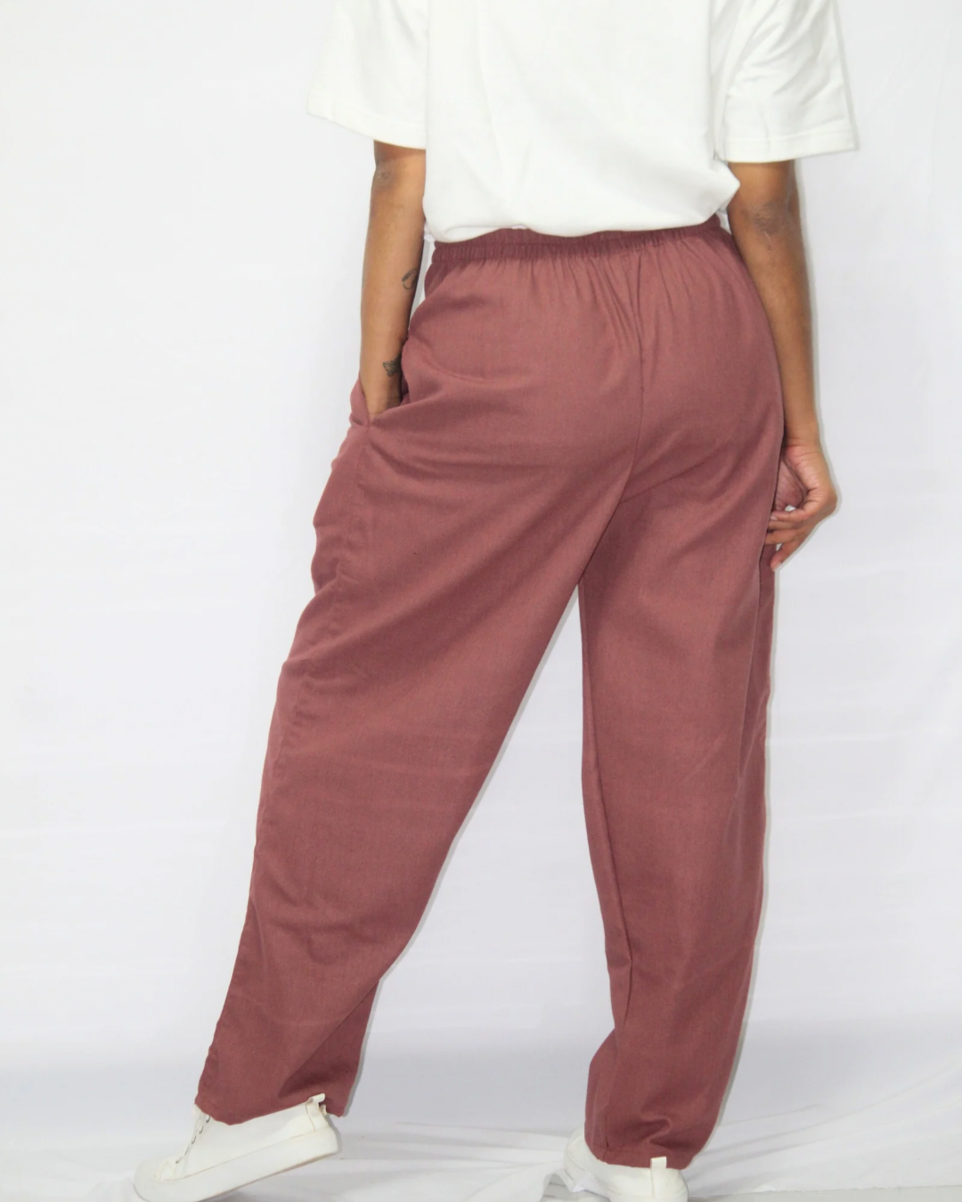 Linen Trouser - Rosewood [Women's]
