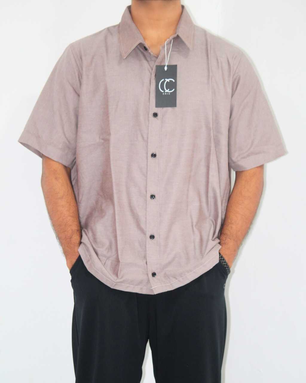 Looe Fit Shirt-Enigma [Short sleeve] [men's]