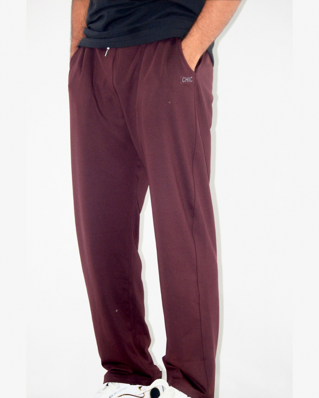 Loose Fit Pant - Wine Red