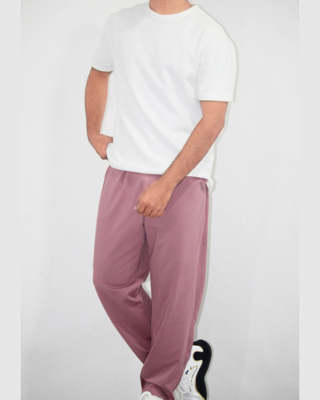 Loose Fit Pant - Dusty Pink