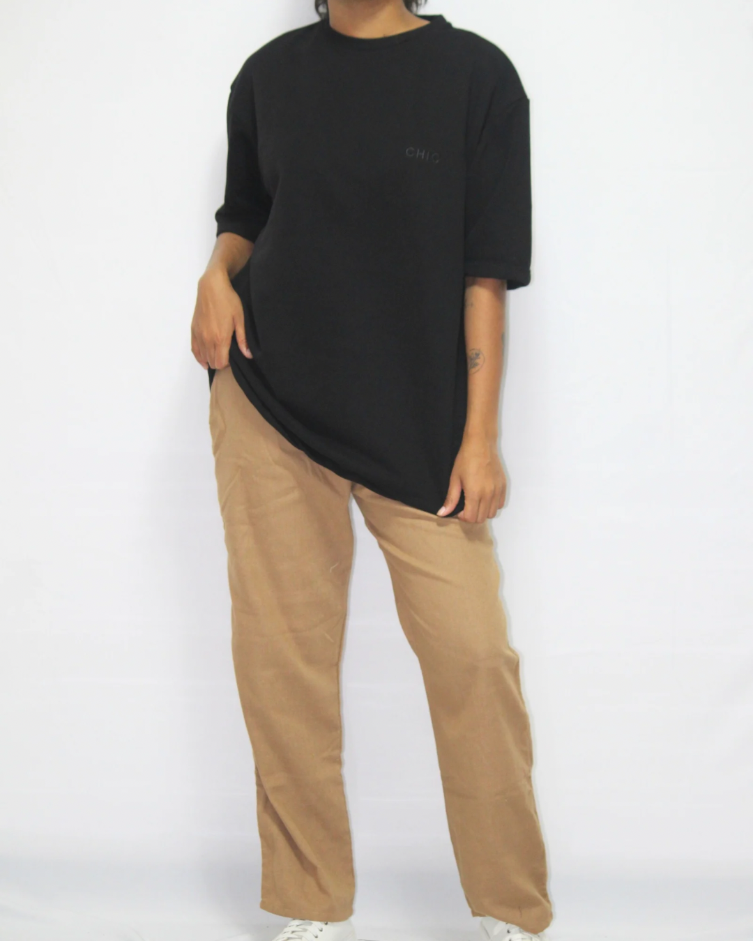Linen Trouser - Camel Brown [Women's]