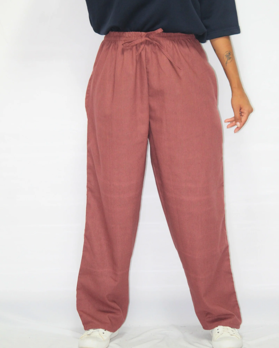 Linen Trouser - Rosewood [Women's]