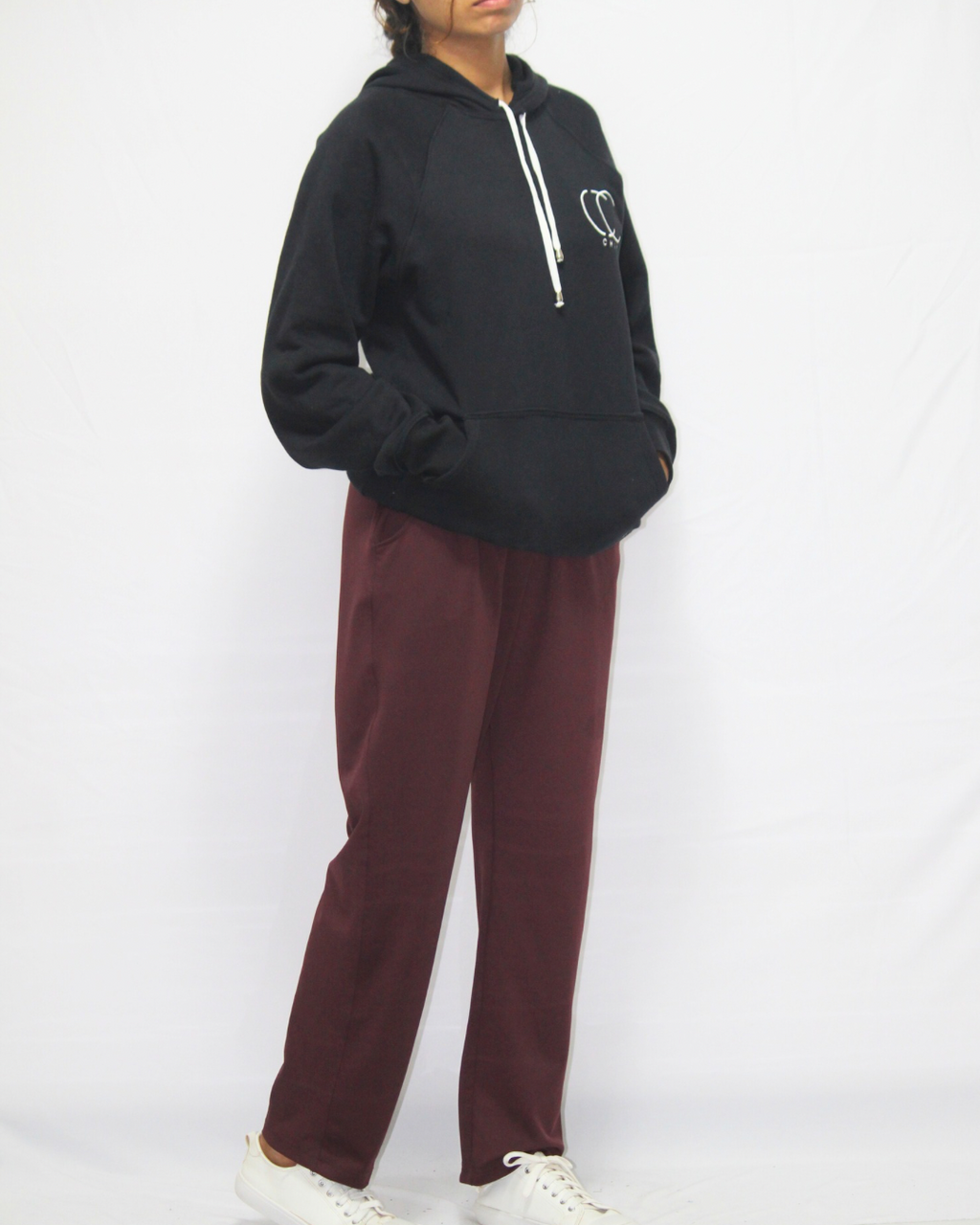 Loose Fit Pant - Wine Red